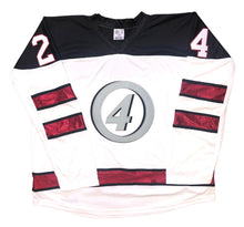 Load image into Gallery viewer, Custom Hockey Jerseys with a Fantastic Four Embroidered Twill Logo