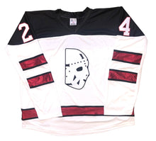 Load image into Gallery viewer, Custom Hockey Jerseys with a Goalie Mask Embroidered Twill Logo