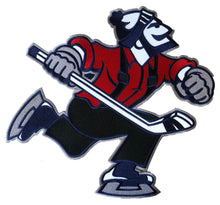 Laden Sie das Bild in den Galerie-Viewer, Rot-weiße Hockey-Trikots mit dem Johnny Canuck Twill-Logo