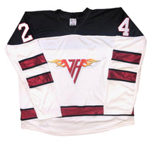 Load image into Gallery viewer, Custom Hockey Jerseys with a Van Halen Embroidered Twill Logo