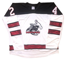 Charger l'image dans la galerie, Maillots de hockey personnalisés avec un logo Boozers brodé en sergé