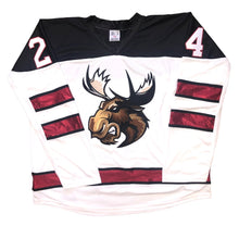Load image into Gallery viewer, Custom Hockey Jerseys with the Big Moose Embroidered Twill Logo