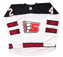 Load image into Gallery viewer, Custom Hockey Jerseys with Sioux Embroidered Twill Logo