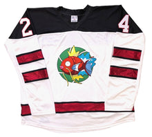 Load image into Gallery viewer, Custom Hockey Jerseys with a Fish Embroidered Twill Logo