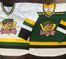 Charger l'image dans la galerie, Maillots de hockey personnalisés avec un écusson de bataillon