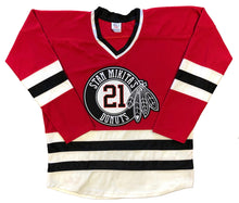 Load image into Gallery viewer, Custom Hockey Jerseys with a Mikita's Donuts Embroidered Twill Logo