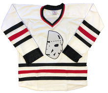 Load image into Gallery viewer, Custom Hockey Jerseys with a Goalie Mask Twill Logo