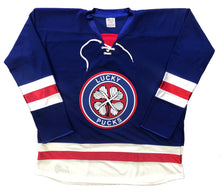 Laden Sie das Bild in den Galerie-Viewer, Individuelle Hockey-Trikots mit dem Twill-Wappen der Lucky Pucks