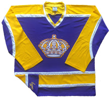 Laden Sie das Bild in den Galerie-Viewer, Individuelle Hockey-Trikots mit dem Kings Twill-Logo