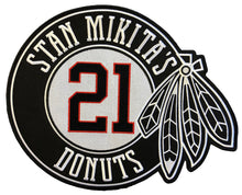Load image into Gallery viewer, Custom Hockey Jerseys with a Mikita's Donuts Embroidered Twill Logo