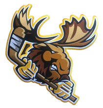 Load image into Gallery viewer, Custom Hockey Jerseys with a Moose Embroidered Twill Crest