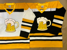 Charger l'image dans la galerie, Maillots de hockey personnalisés avec un logo en sergé de chope de bière