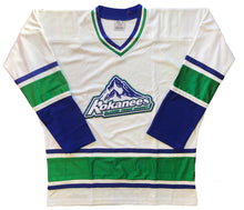 Load image into Gallery viewer, Custom Hockey Jerseys with a Kokanees Embroidered Twill Logo