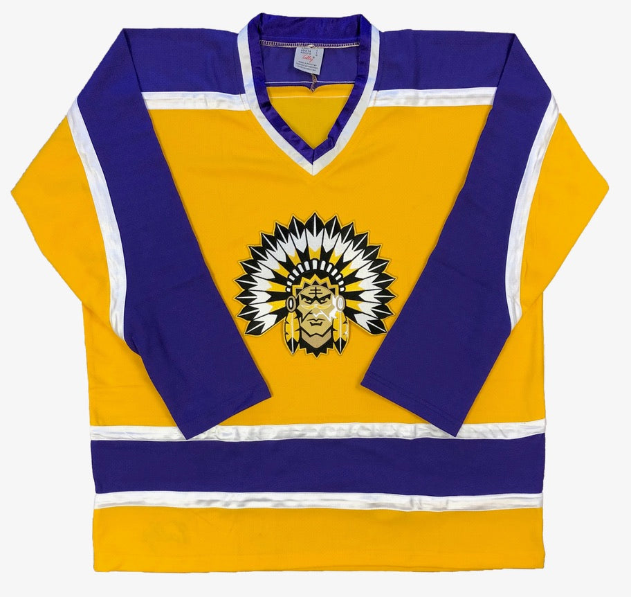 Custom Hockey Jerseys with an Indian Twill Logo – Tally Hockey Jerseys