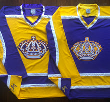 Laden Sie das Bild in den Galerie-Viewer, Individuelle Hockey-Trikots mit dem Kings Twill-Logo