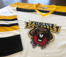 Load image into Gallery viewer, Custom Hockey Jerseys with a Squirrels Embroidered Twill Logo