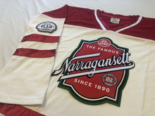 Charger l'image dans la galerie, Custom hockey jerseys with the Narragansett logo and shoulder crests