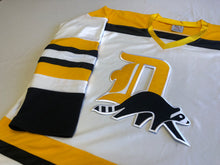 Charger l'image dans la galerie, Custom hockey jerseys with a "D" embroidered twill logo
