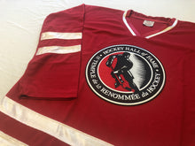 Load image into Gallery viewer, Custom hockey jerseys with the Hockey Hall of Fame logo