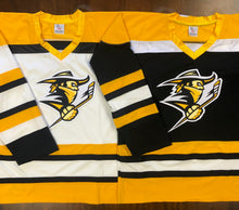 Charger l'image dans la galerie, Maillots de hockey personnalisés avec un logo Bandits brodé en sergé