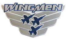 Charger l'image dans la galerie, Maillots de hockey personnalisés avec écusson brodé The Wingmen en sergé