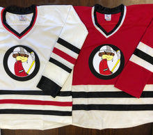 Load image into Gallery viewer, Custom Hockey Jerseys with a Funky Monkey Twill Team Logo