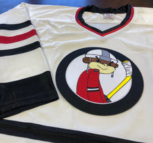 Load image into Gallery viewer, Custom Hockey Jerseys with a Funky Monkey Twill Team Logo