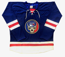 Load image into Gallery viewer, Custom Hockey Jerseys with a Steal Your Face Twill Logo