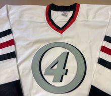 Charger l'image dans la galerie, Maillots de hockey personnalisés avec le logo brodé des Quatre Fantastiques