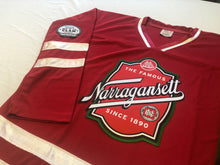 Charger l'image dans la galerie, Custom hockey jerseys with the Narragansett logo and shoulder crests