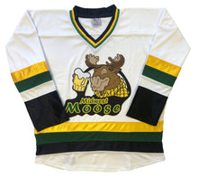Load image into Gallery viewer, Custom hockey jerseys with the Midwest Moose logo