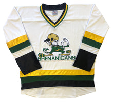 Laden Sie das Bild in den Galerie-Viewer, Custom hockey jersey with the Shenanigan's team logo.