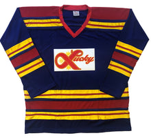 Load image into Gallery viewer, Custom hockey jerseys with the Lucky logo