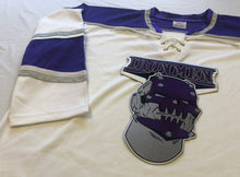 Laden Sie das Bild in den Galerie-Viewer, Custom hockey jerseys with the Ironmen logo
