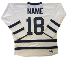 Charger l'image dans la galerie, Maillots de hockey personnalisés avec écusson brodé The Wingmen en sergé