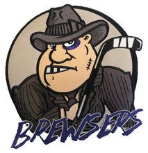 Charger l'image dans la galerie, Custom hockey jerseys with the Brewsers team crest