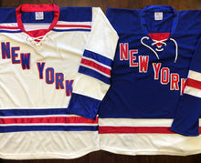 Load image into Gallery viewer, Custom Hockey Jerseys with New York in Twill