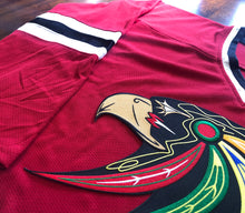 Charger l'image dans la galerie, Maillots de hockey personnalisés avec le logo de l'équipe Hawk Twill