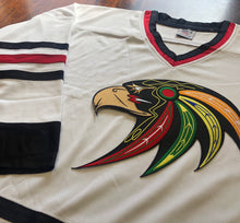 Charger l'image dans la galerie, Maillots de hockey personnalisés avec le logo de l'équipe Hawk Twill