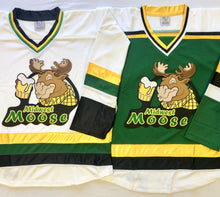 Load image into Gallery viewer, Custom Hockey Jerseys with the Midwest Moose Twill Logo