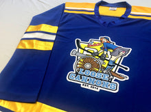 Load image into Gallery viewer, Custom Hockey Jerseys with a Loose Canons Twill Logo
