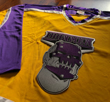 Laden Sie das Bild in den Galerie-Viewer, Individuelle Hockey-Trikots mit dem gestickten Ironmen-Twill-Logo