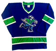 Charger l'image dans la galerie, Maillots de hockey personnalisés avec le logo Johnny Canuck Twill