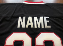 Charger l'image dans la galerie, Maillots de hockey personnalisés avec un logo Blackhawk et des patchs d'épaule