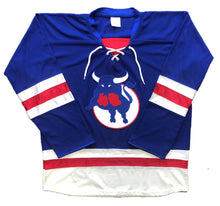 Charger l'image dans la galerie, Maillots de hockey personnalisés avec un logo en sergé brodé de taureau
