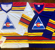 Load image into Gallery viewer, Custom Hockey Jerseys with a Colorado Embroidered Twill Logo