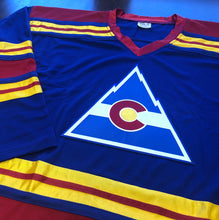 Load image into Gallery viewer, Custom Hockey Jerseys with a Colorado Embroidered Twill Logo