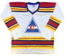 Load image into Gallery viewer, Custom Hockey Jerseys with a Colorado Embroidered Twill Logo