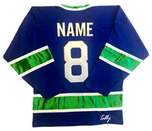 Load image into Gallery viewer, Custom Hockey Jerseys with the Aeros Embroidered Twill Logo