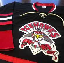 Load image into Gallery viewer, Custom Hockey Jerseys with an Icehawks Embroidered Twill Logo